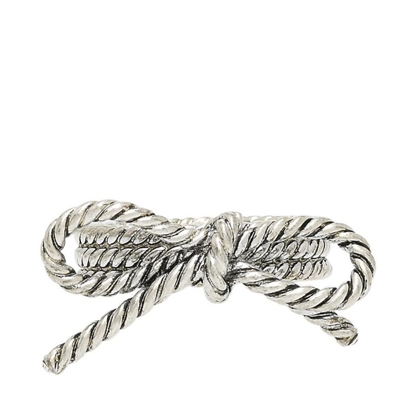 Marc Jacobs Rope Bow Ring - Size 7 - Picture 1 of 6